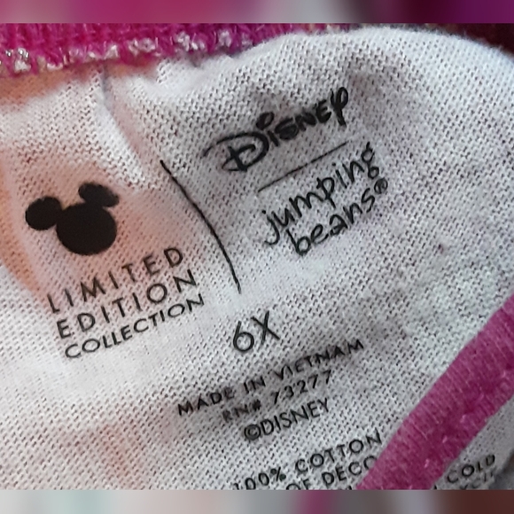 Girls Jumping Bean Ariel Print Romper/Sz 6x - Picture 2 of 4